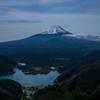 富士と精進湖