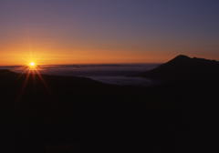 八幡平と岩手山