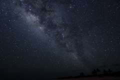 星空-天の川東海岸