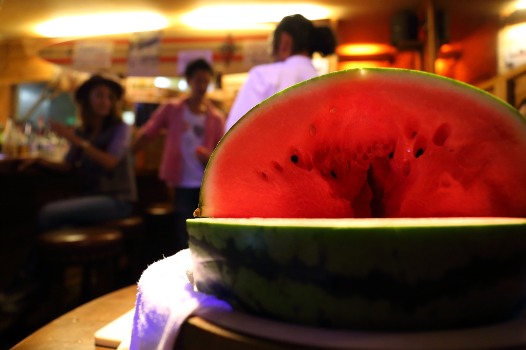 危険なスイカパーティ・・・・・＾＾；