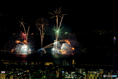 江の島の花火＾＾　１
