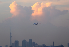 くもと飛行機とたわー＾＾
