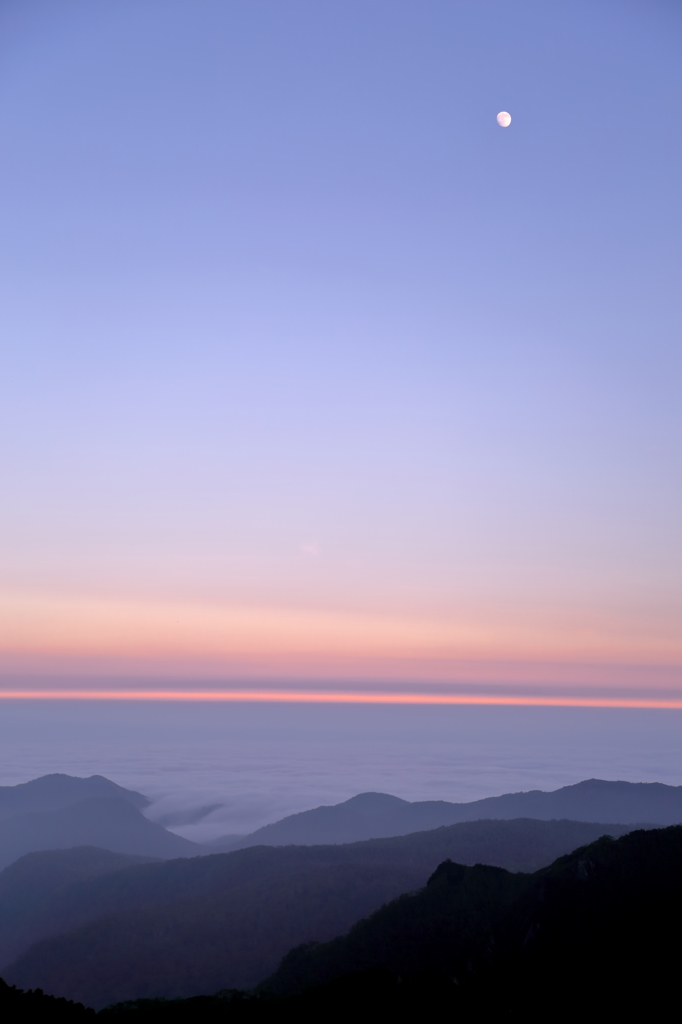 知床峠の夕焼け