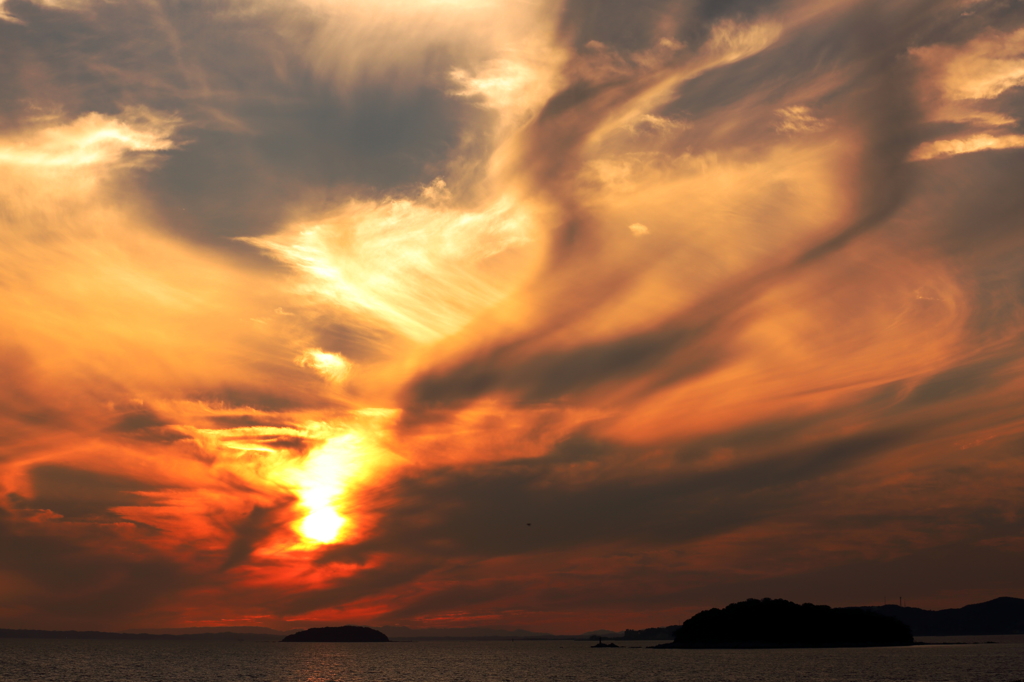 夕暮れの三河湾Ⅳ