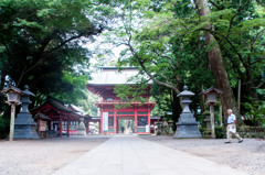 日本三大楼門之一/鹿島神宮楼門