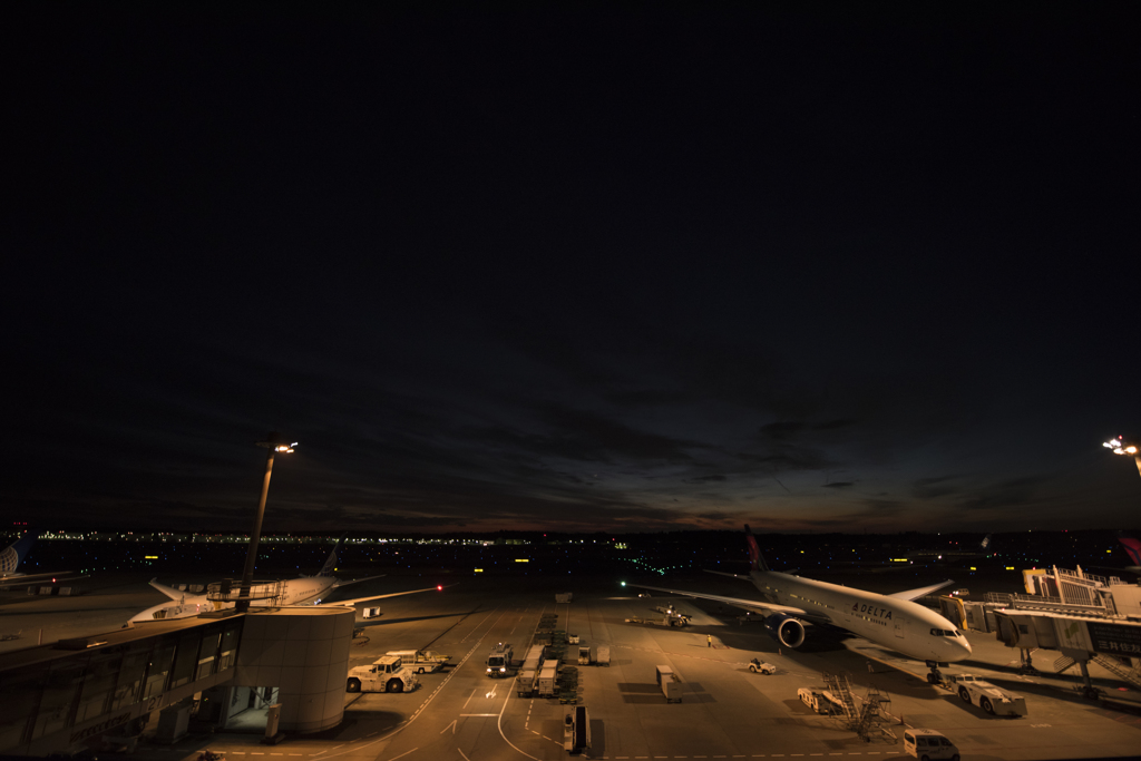 Night are here