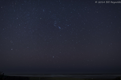 Orion over the horizon