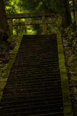 山奥の小さな神社