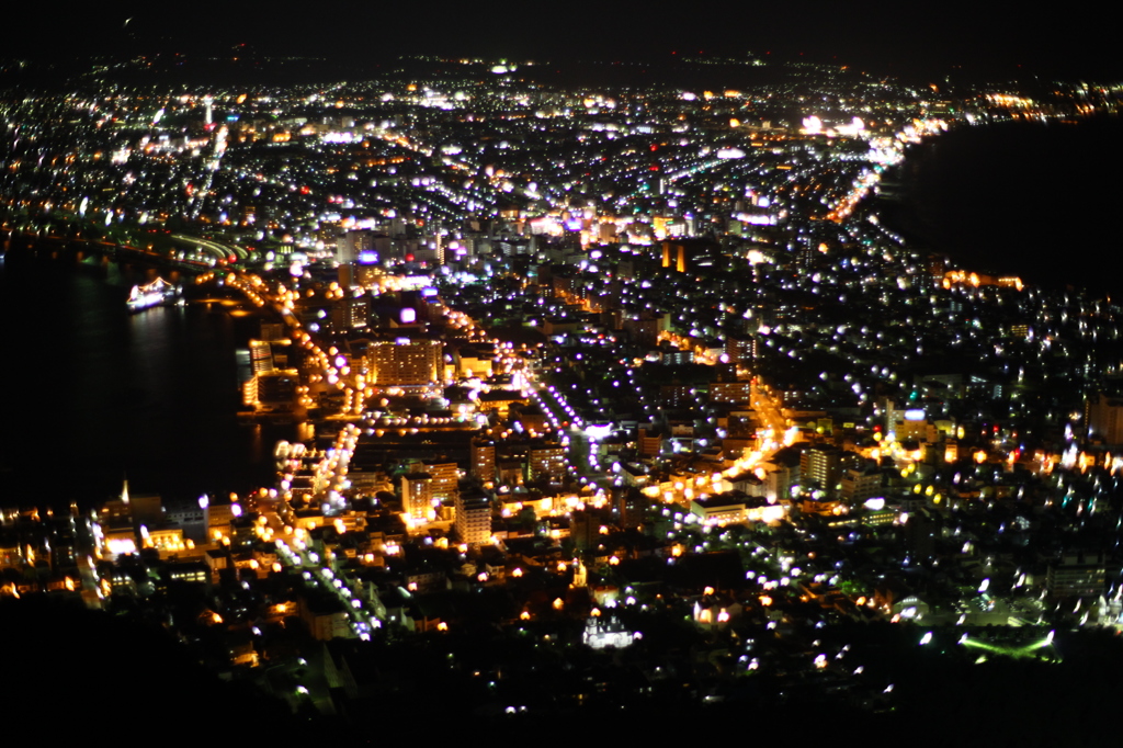 習作～函館夜景