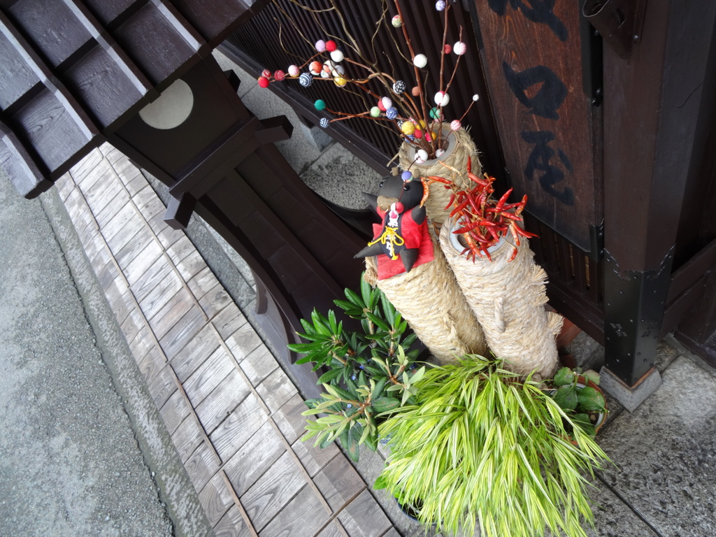 高山の古い町並み
