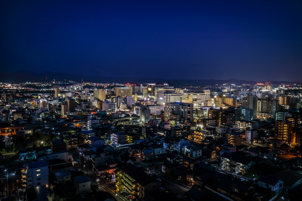 Ｍ３で夜景