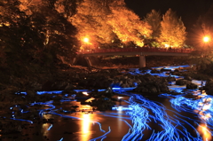 香嵐渓　渡月橋