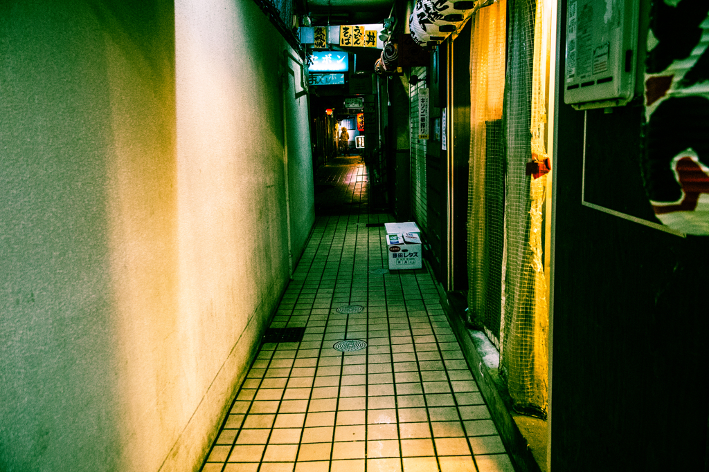 先斗町の路地
