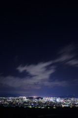 静岡市街夜景