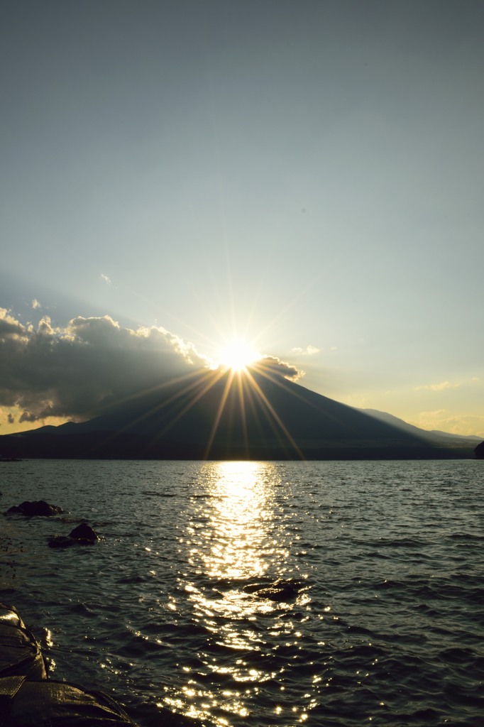 山中湖より