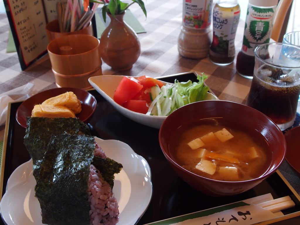おにぎり定食