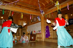 津野山古式神楽～白皇神社　二天