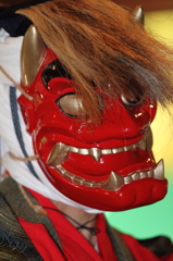 津野山古式神楽～諏訪神社　大蛮②