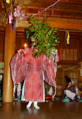 津野山古式神楽～白皇神社　手草