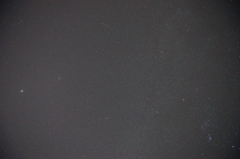 オリオン座流星群の夜