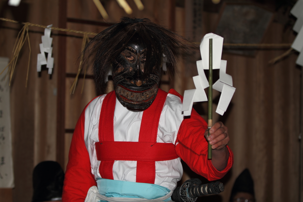 安居神楽～八所河内神社②