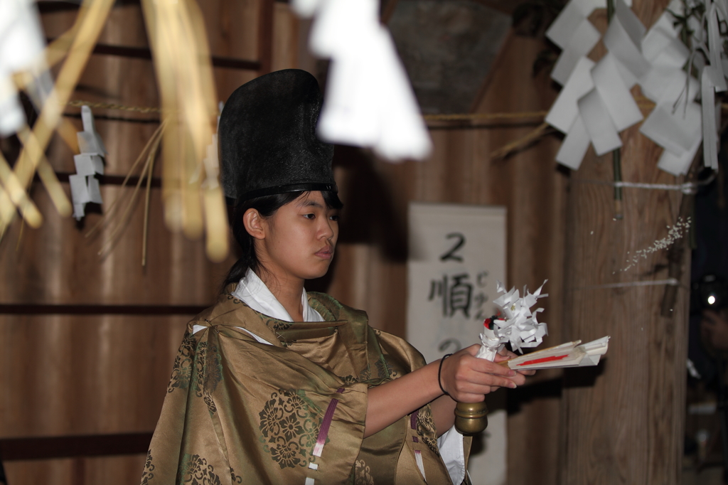 安居神楽～八所河内神社①