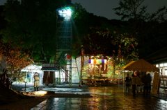 五台山　竹林寺　光の切り絵④