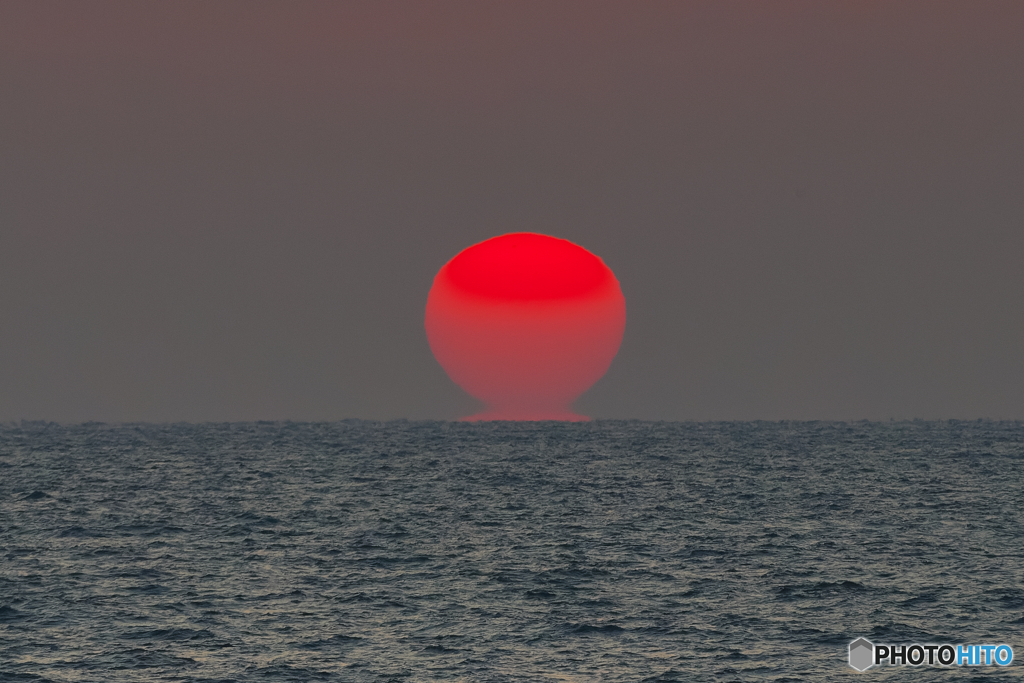 だるま夕日