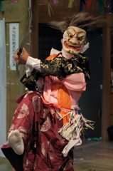 津野山古式神楽~諏訪神社 山探し⑥