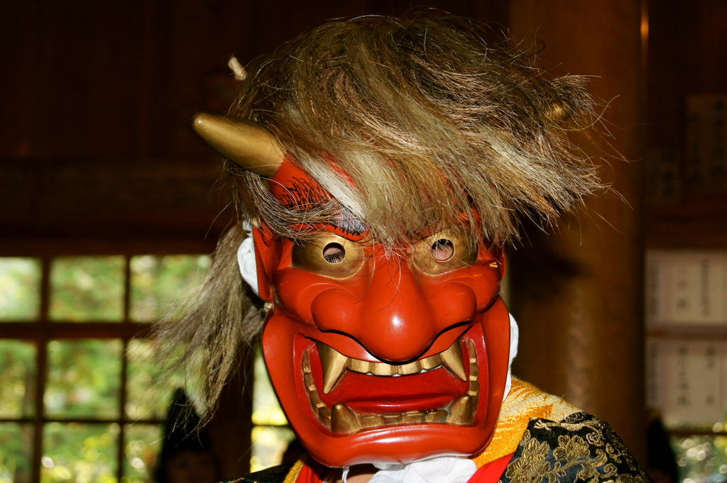 津野山古式神楽～白皇神社　大蛮①