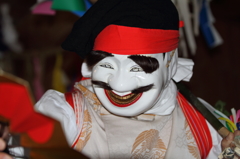 津野山古式神楽～諏訪神社　恵比寿舞②
