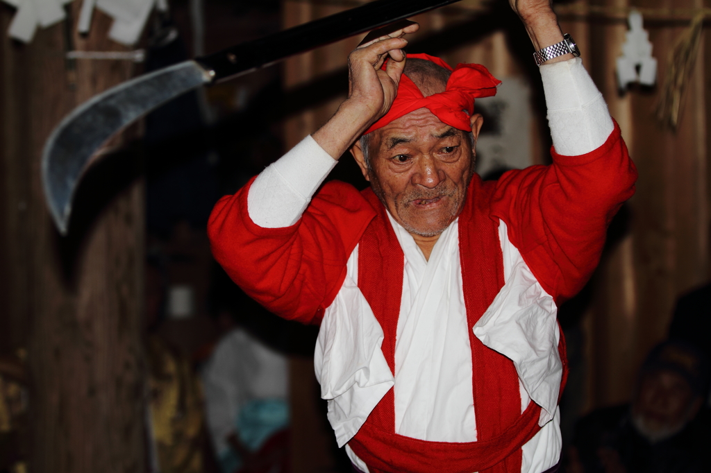 安居神楽～八所河内神社⑦