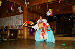 津野山古式神楽～白皇神社　恵比須舞