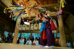 津野山神楽～山探し③