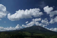 岩手山。