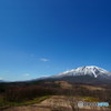 岩手山遠景。