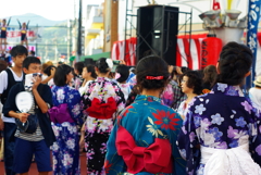 夏祭りはやっぱり浴衣