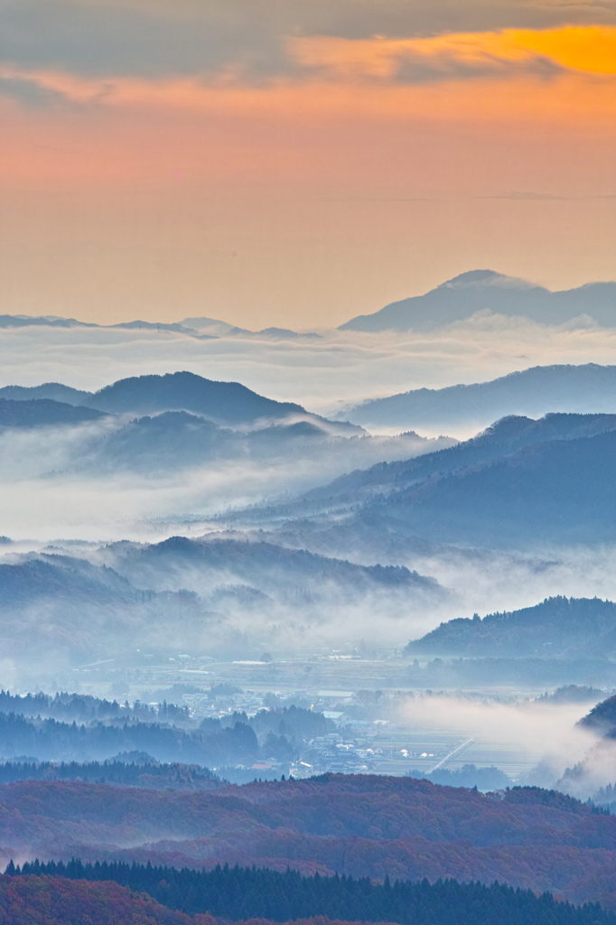 蒜山・鬼女台から雲海'2014 2