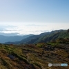 登山道と雲海