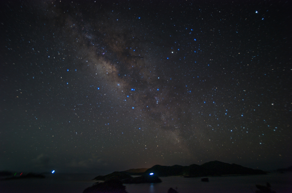 座間味島の星空