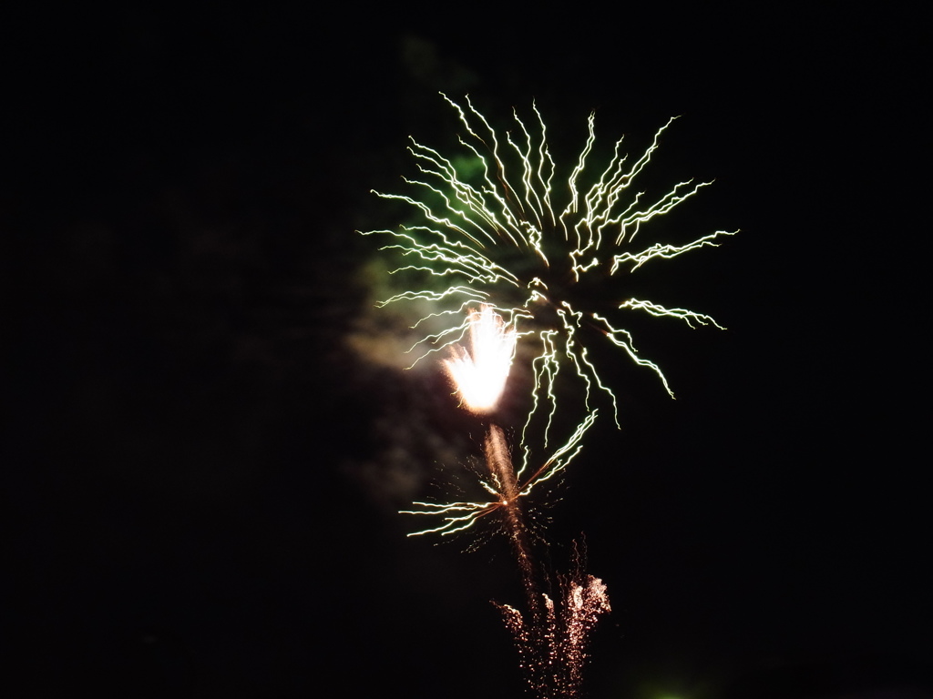 シュールな花火