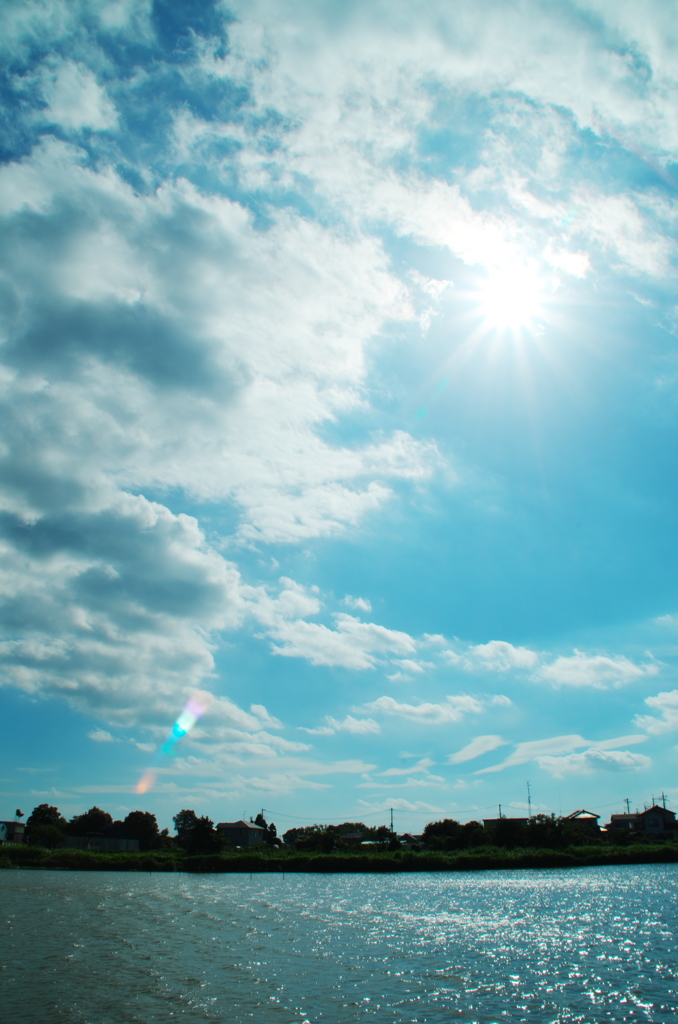 今日の空