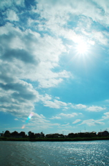 今日の空