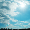 今日の空