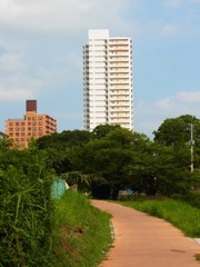 そびえたつマンション