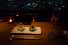 今夜も夜景と共に･･･