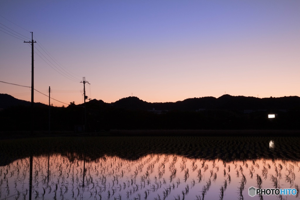 南田原の田園