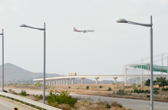 飛行機と鉄道