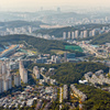 韓国　ソクソン山からの眺め