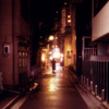 東京路地裏夜景